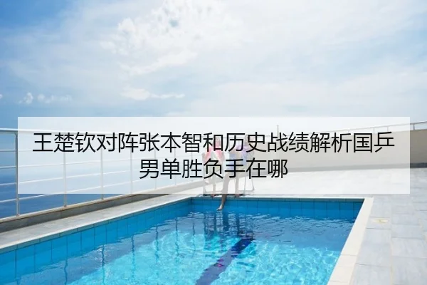 王楚钦对阵张本智和历史战绩解析国乒男单胜负手在哪